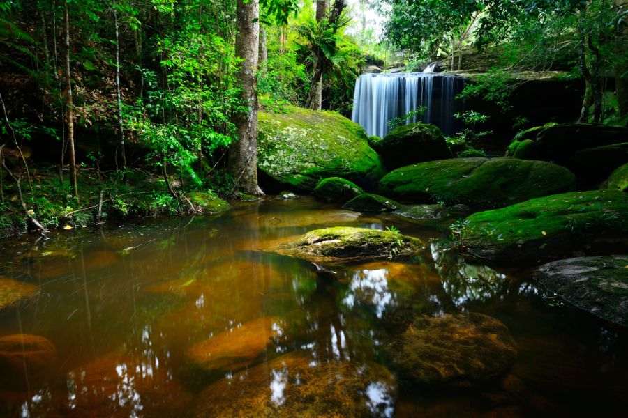 beautiful real waterfall wallpaper