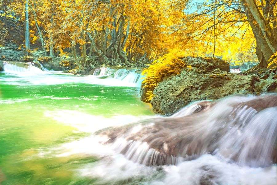beautiful wallpaper waterfall
