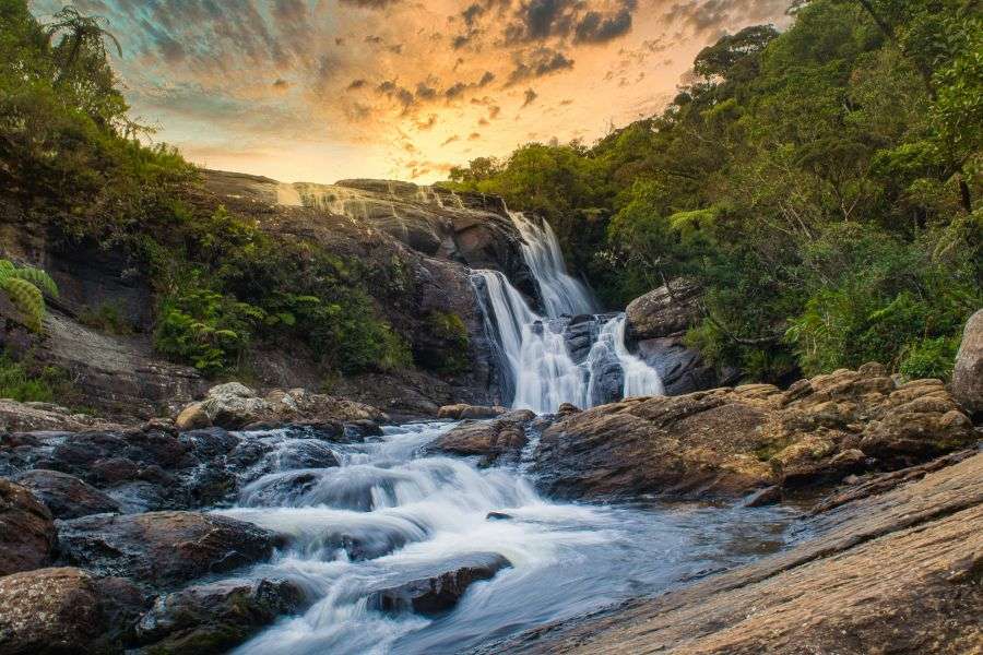 beautiful waterfall image