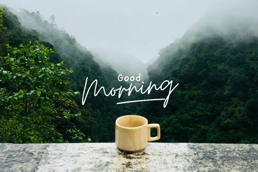good morning picture with nature