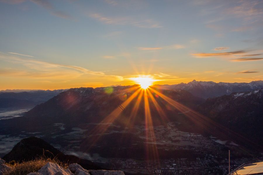 image sunrise mountain