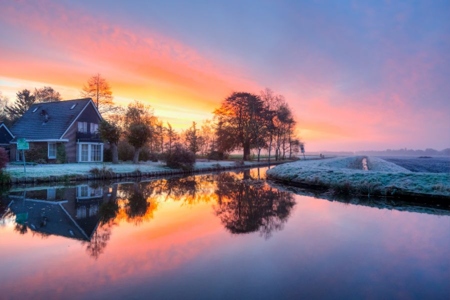 morning sunrise image