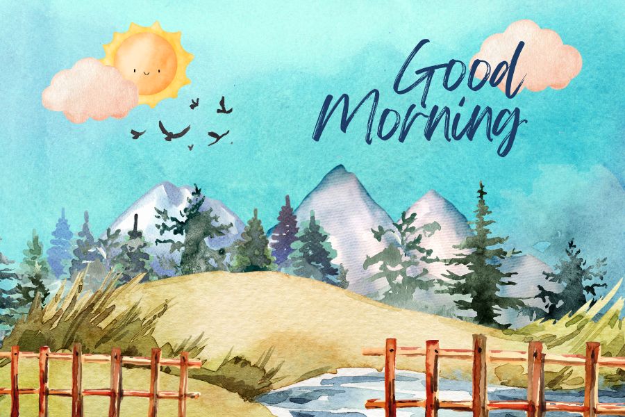 nature good morning photo