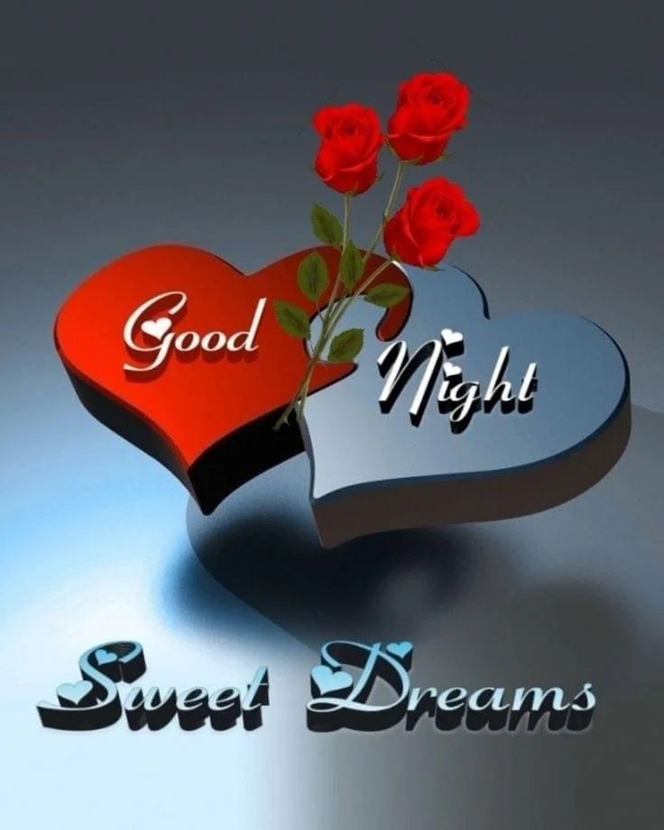romantic love good night