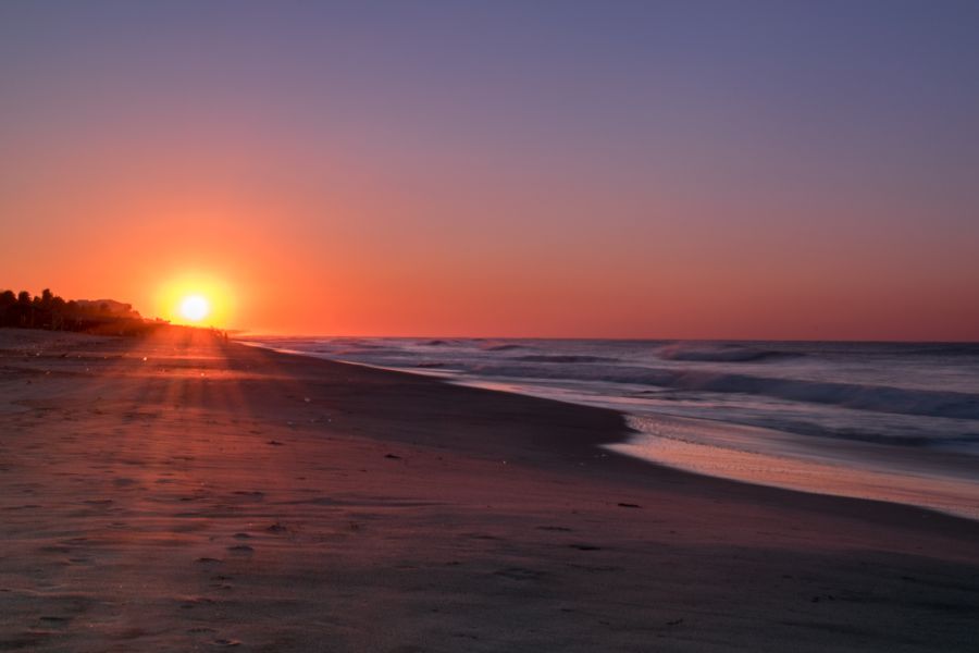 sunrise good morning beach images