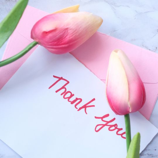 thank you card image