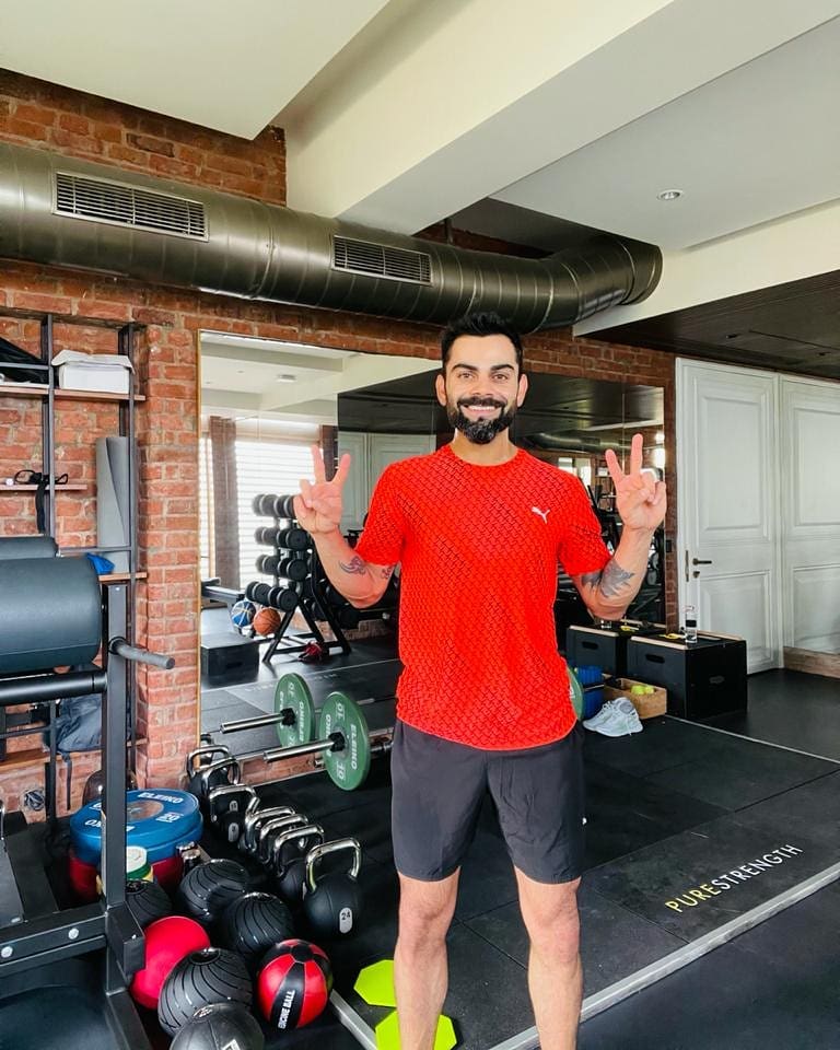 Virat Kohli Exercise image