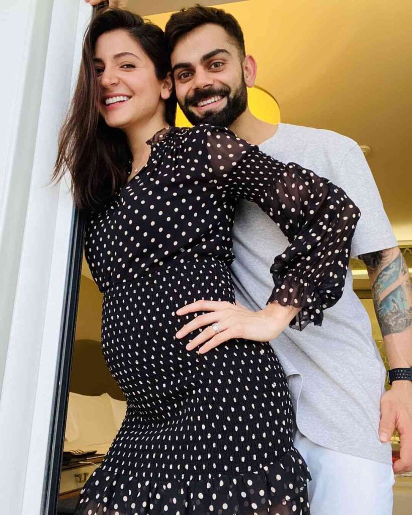 virat kohli with wife Anushka