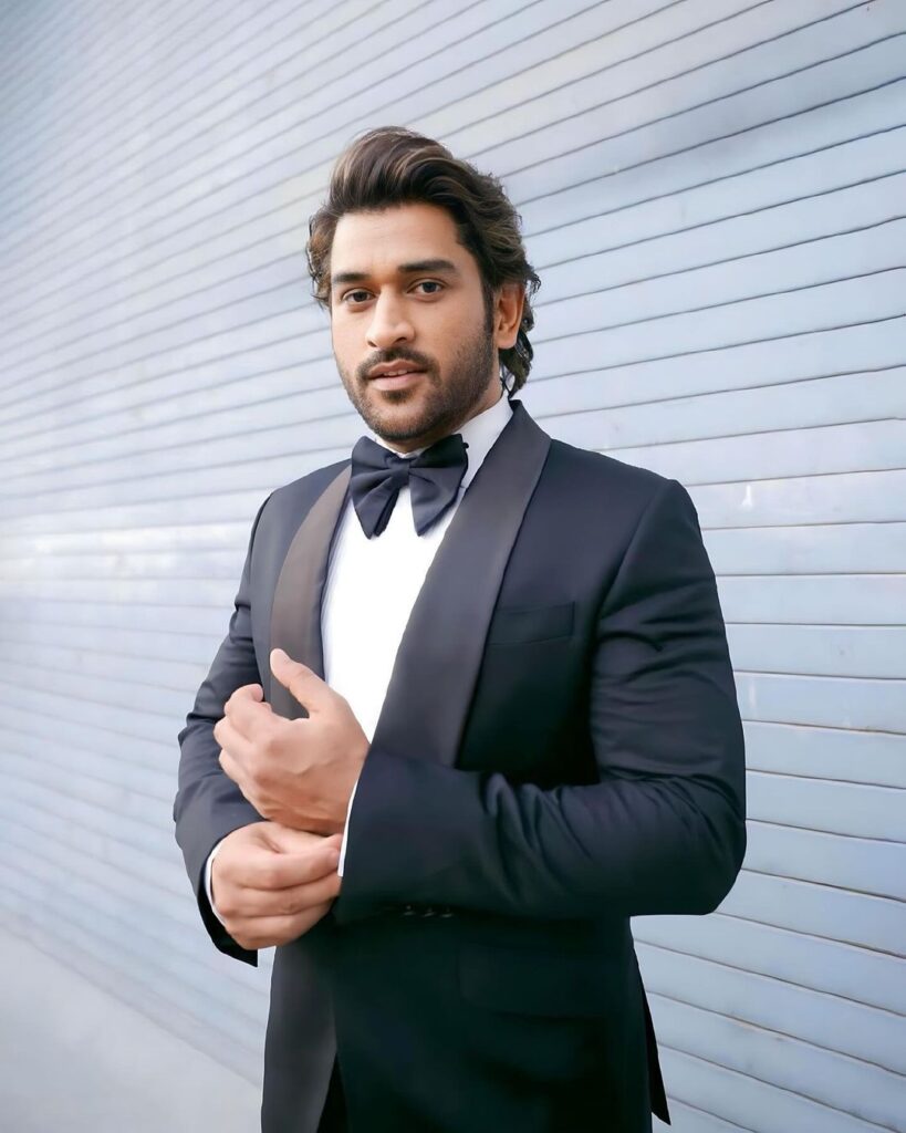 Exclusive MS Dhoni photo