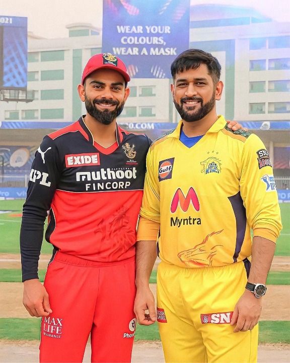 Virat & MS Dhoni Image