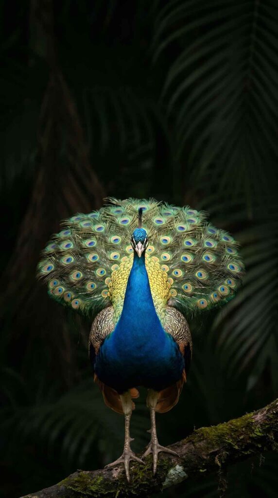 photo of a peacock